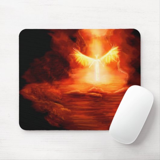 Abstieg zur Erde Mousepad (Mit Mouse)