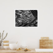 Abstiegspfade Poster (Küche)