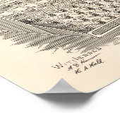 Abstimmung 1893 Patent Art Old Peper Poster (Ecke)