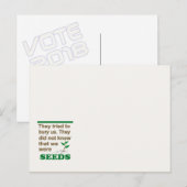 ABSTIMMUNG 2018 SÄDEN - Postkarte (Vorne/Hinten)