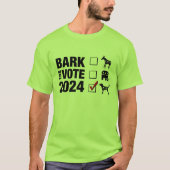 Abstimmung 2024 - Abstimmung Dog 2024 T-Shirt (Vorderseite)