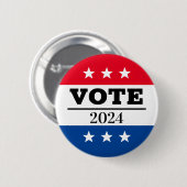 ABSTIMMUNG 2024 Button (Vorne & Hinten)