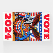 Abstimmung 2024 Präsidentschaftswahl Banner (Horizontal)