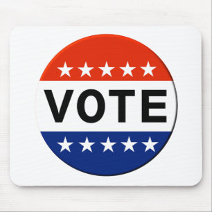 Abstimmung 2024 Präsidentschaftswahl Mousepad