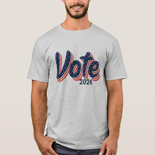 Abstimmung 2024 US-Wahlen 2024 T-Shirt (Vorderseite)