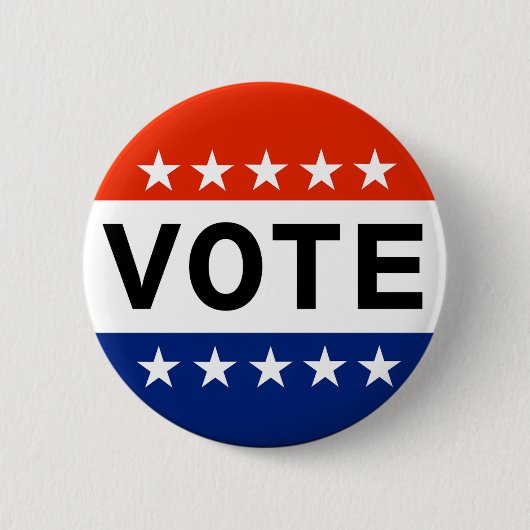 Abstimmung 2026 Zwischenwahlen Button (Vorderseite)