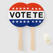 Abstimmung 2026 Zwischenwahlen Fächer (Vorne und Hinten)