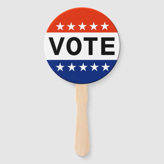 Abstimmung 2026 Zwischenwahlen Fächer (Vorderseite)