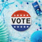 Abstimmung 2026 Zwischenwahlen Pappteller (Party)