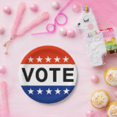 Abstimmung 2026 Zwischenwahlen Pappteller (Party)