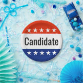 Abstimmung 2026 Zwischenwahlen Pappteller (Party)