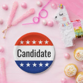 Abstimmung 2026 Zwischenwahlen Pappteller (Party)