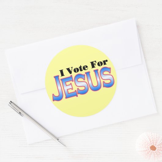 Abstimmung 4 JESUS STICKERS (Umschlag)