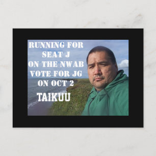 ABSTIMMUNG 4 JG POSTKARTE
