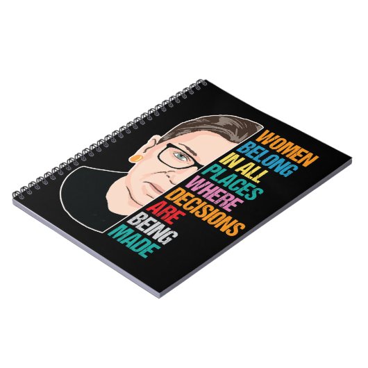 Abstimmung am Obersten Gerichtshof, Ruth Bader Gin Notizblock (Linke Seite)