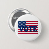 Abstimmung am Wahltag Button (Vorne & Hinten)