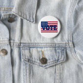 Abstimmung am Wahltag Button (Beispiel)