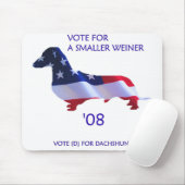 ABSTIMMUNG Amerikaner-Dackel Mousepad (Mit Mouse)
