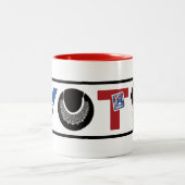 ABSTIMMUNG Amerikaner, RBG, USPS, BLM, Frieden und Zweifarbige Tasse (Mittel)