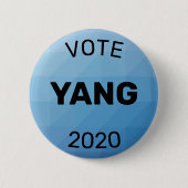 Abstimmung Andrew Yang 2020 Button (Vorderseite)