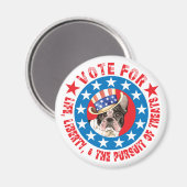 Abstimmung auf französisch magnet (Vorderseite/Rückseite)