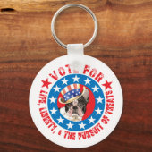 Abstimmung auf französisch schlüsselanhänger (Vorderseite)