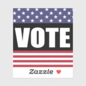 ABSTIMMUNG AUFKLEBER (Blatt)