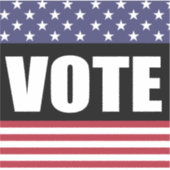 ABSTIMMUNG AUFKLEBER (Vorderseite)