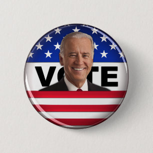 Abstimmung Biden - Knopf Button