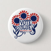 Abstimmung blau, egal wer 2020 button (Vorderseite)