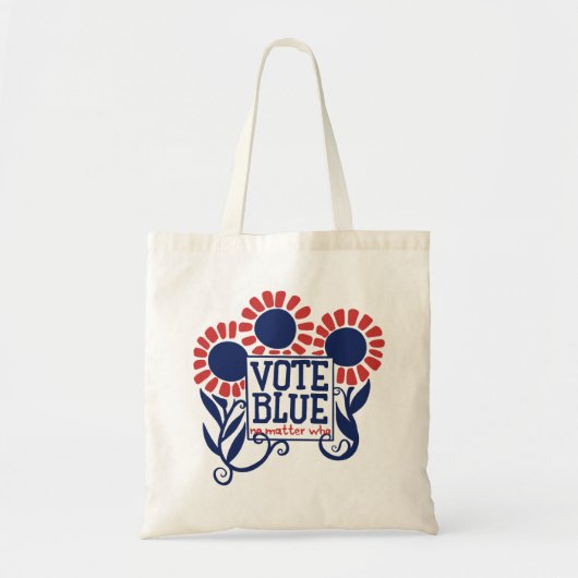 Abstimmung blau, egal wer 2020 tragetasche (Vorne)