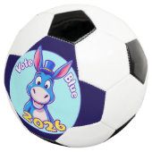 Abstimmung blau im Jahr 2026 Fußball (Dreiviertel)