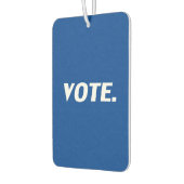 "Abstimmung" - Blaues Weißes Lufterfrischer (Links)