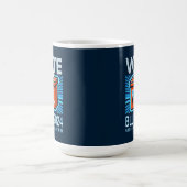 Abstimmung Blue 2024 Wahlurne für den US-Präsident Kaffeetasse (Mittel)