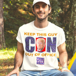 Abstimmung Blue Resist 2024 Präsidentschaftswahl T-Shirt