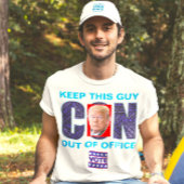 Abstimmung Blue Resist 2024 Präsidentschaftswahl T-Shirt