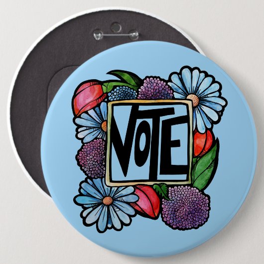 ABSTIMMUNG BUTTON (Vorne & Hinten)