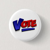 Abstimmung Button (Vorderseite)