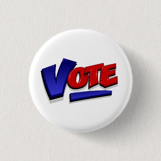 Abstimmung Button (Vorderseite)