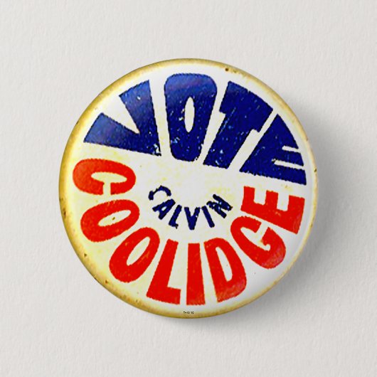 Abstimmung Coolidge - Knopf Button (Vorderseite)