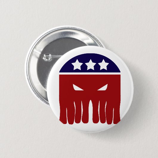 Abstimmung Cthulhu Button (Vorne & Hinten)