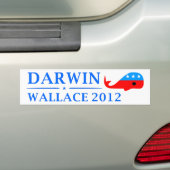 Abstimmung Darwin u. Wallace im Jahre 2012 Autoaufkleber (Auf Auto)