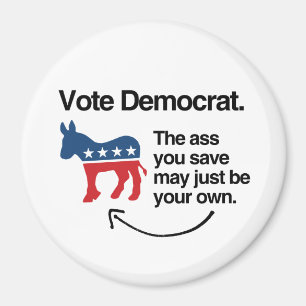 ABSTIMMUNG DEMOKRAT - .PNG MAGNET