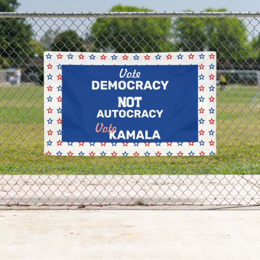 Abstimmung Demokratie Kamala Banner (Insitu)