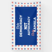 Abstimmung Demokratie Kamala Banner (Vertikal)