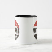 Abstimmung Dent-Aufkleber Tasse (Zentrum)
