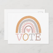 Abstimmung | Design des Niedlichen Rainbow Postkarte (Vorne/Hinten)