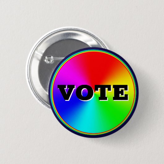 ABSTIMMUNG (die Worte ändern) Button (Vorne & Hinten)