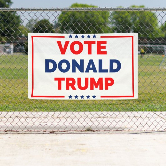Abstimmung Donald Trump 2024 Banner (Insitu)