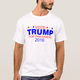 Abstimmung Donald Trump für Präsidenten T - Shir T-Shirt